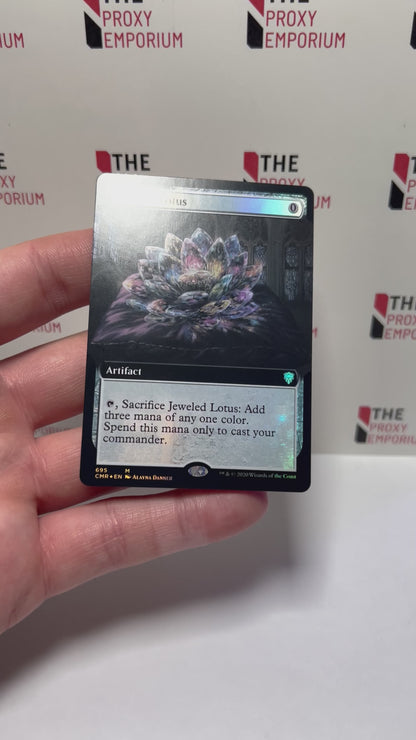 Jeweled Lotus (FOIL, Borderless) - Commander Legends - Magic The Gathering Card