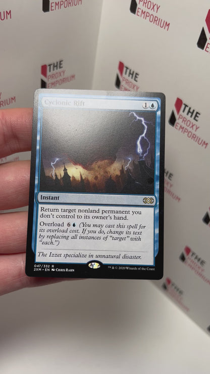 Cyclonic Rift - Double Masters - Magic The Gathering Card