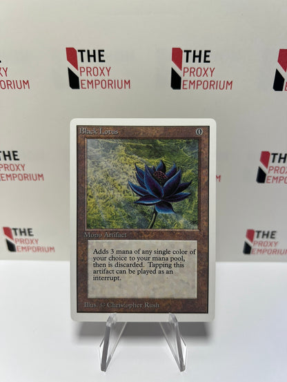 Black Lotus - Unlimited - Magic The Gathering Card