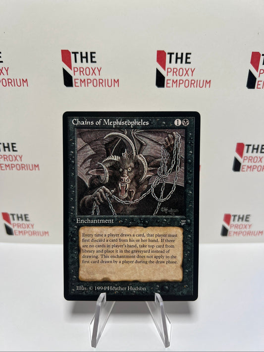 Chains of Mephistopheles - Legends - Magic The Gathering Card