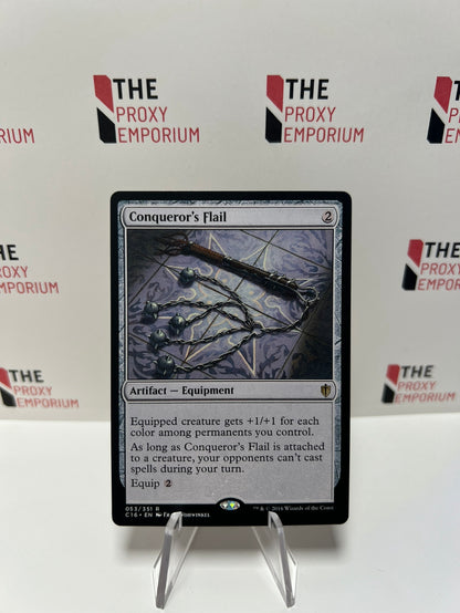 Conqueror's Flail - Commander 2016 - Magic The Gathering Card