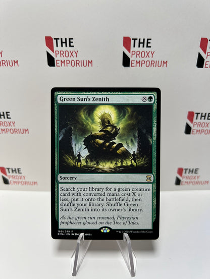 Green Sun's Zenith - Eternal Masters - Magic The Gathering Card