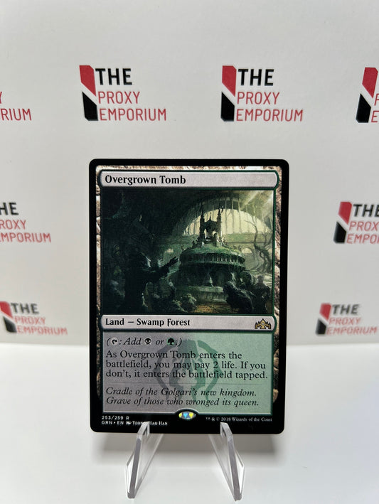 Overgrown Tomb - Guilds of Ravnica - Magic The Gathering Card