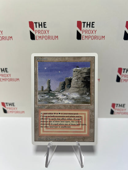 Plateau - Revised - Magic The Gathering Card