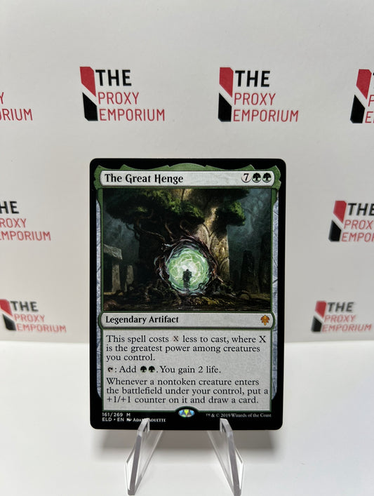 The Great Henge - Throne of Eldraine - Magic The Gathering Card