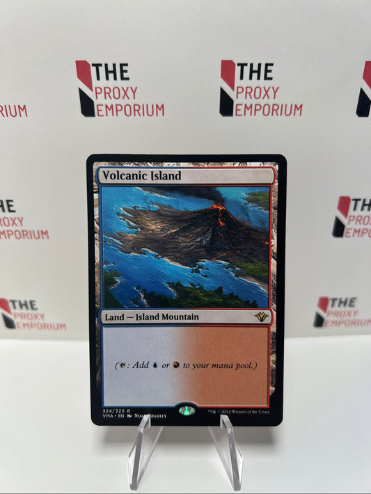 Volcanic Island - Vintage Masters - Magic The Gathering Card