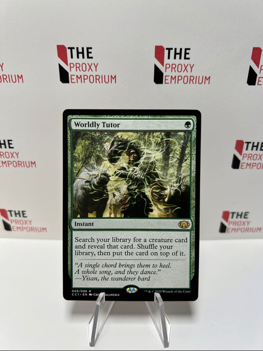 Worldly Tutor - Commander Collection Green - Magic The Gathering Card