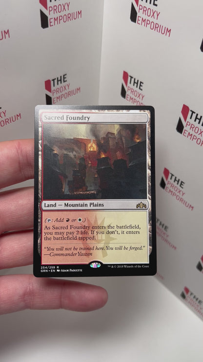 Sacred Foundry - Guilds of Ravnica - Magic The Gathering Card