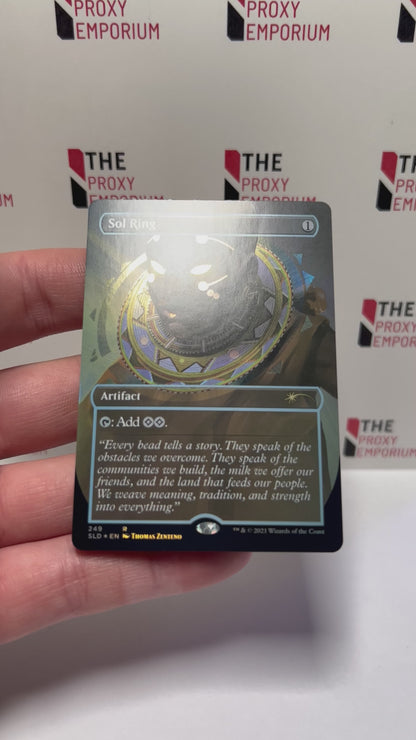 Sol Ring (FOIL, Borderless) - Secret Lair Drop - Magic The Gathering Card