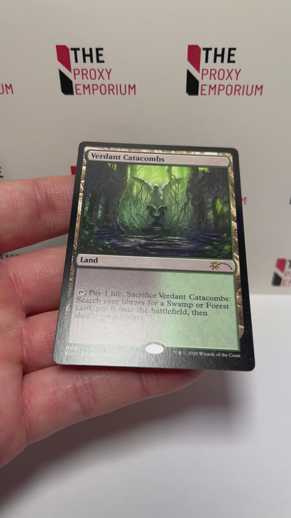 Verdant Catacombs - Secret Lair Ultimate Edition - Magic The Gathering Card