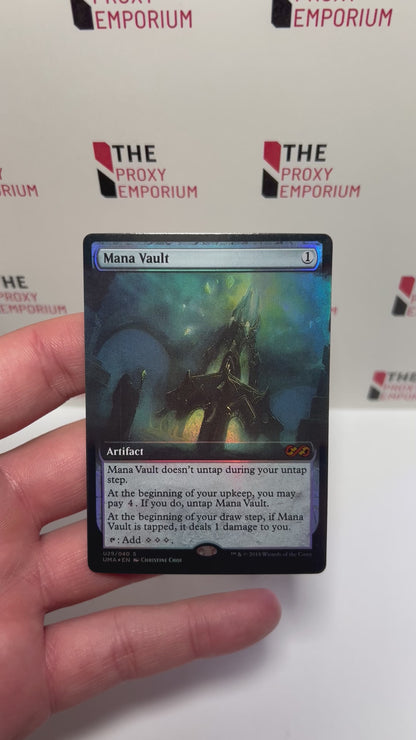 Mana Vault (FOIL, Borderless) - Ultimate Box Toppers - Magic The Gathering Card